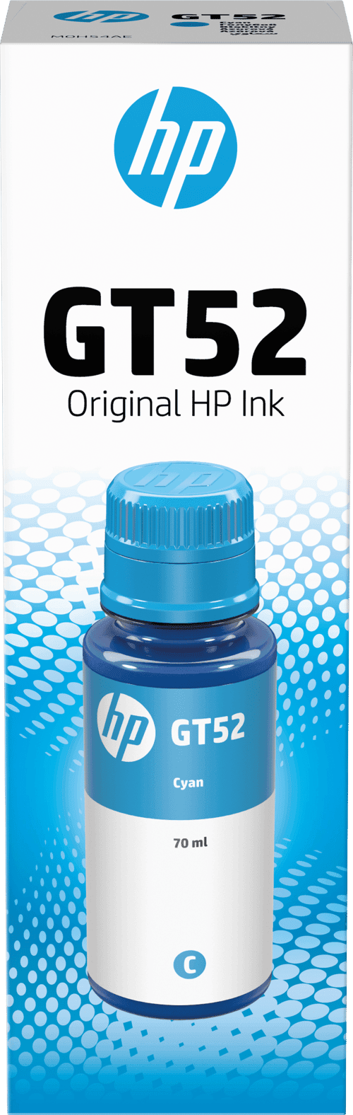Hp Ink Cyan Gt52 8k – HP
