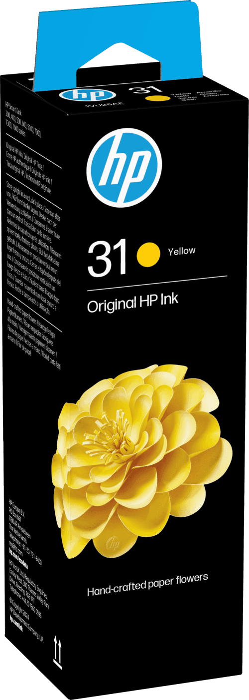 Hp Muste Keltainen 31, 70 Ml – Tank 315/415/450/455/457 – HP