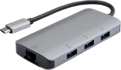 Prokord Usb 3.1 Hub 3-port + Rj45 Usb-c 3.2 Gen 1 (3.1 Gen 1) – Prokord