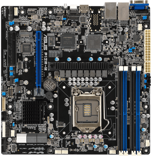 Asus P12r-m/asmb10 Intel C252 Lga 1200 (socket H5) Mikro Atx Lga 1200 Micro-atx – ASUS