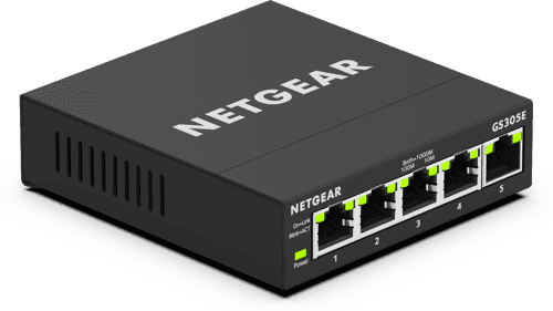 Netgear Gs305e 5-port Gigabit Ethernet Easy Smart Managed Switch – Netgear