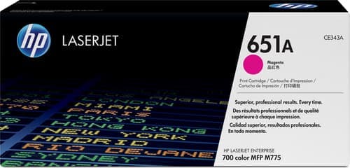Hp Värikasetti Magenta 651a - Ce343a – HP