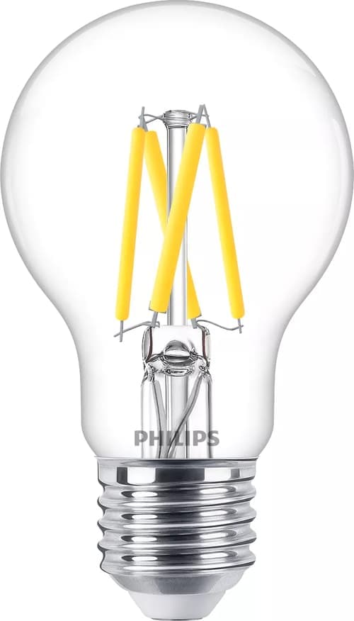 Philips Led E27 Globe Clear 3.4w (40w) 470 Lumen – Philips