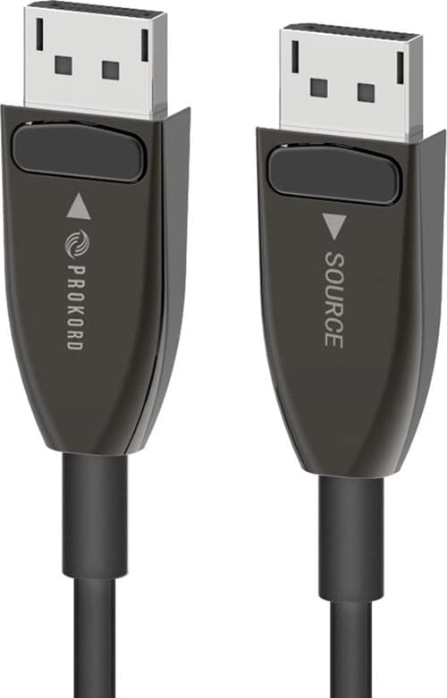 Prokord Cable Dp - Dp Active Optical Cable (aoc) 8k 50.0m Black 50m Displayport Displayport Musta – Prokord