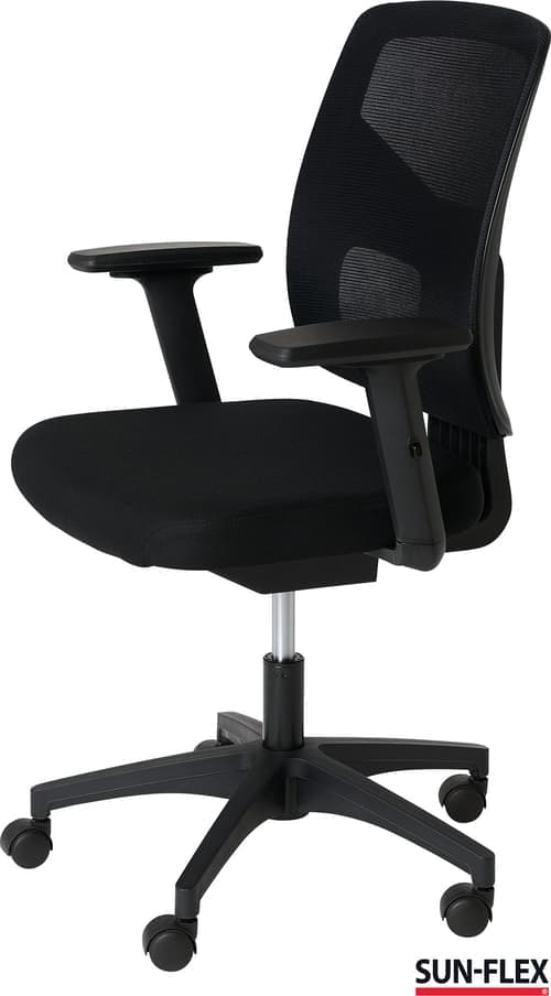 Sun-flex Officechair Mesh Musta – Sun-Flex