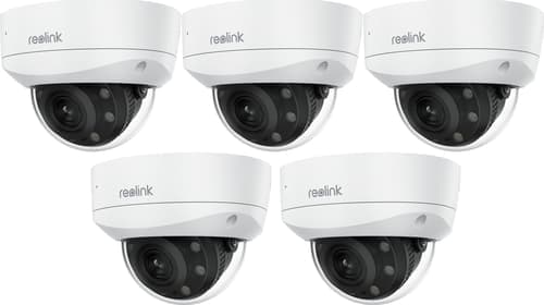 Reolink Rlc-843a 8 Mp Ai Poe Dome Ik10 -kamera 5-pack – Reolink