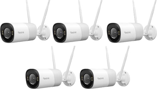 Reolink Pro Rp-wcb8mz 8 Mp Ultra Hd Wifi Ai-kamera, 5-pack – Reolink