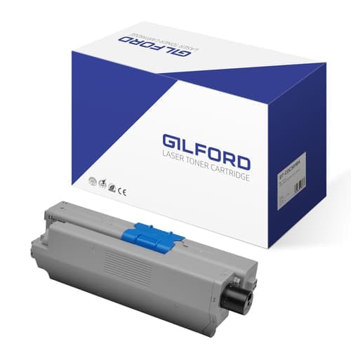 Gilford Värikasetti Musta 2.2k - C301/c321/mc332 - 44973536 – Gilford