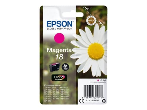 Epson Muste Magenta T1803 - Xp-302 – Epson