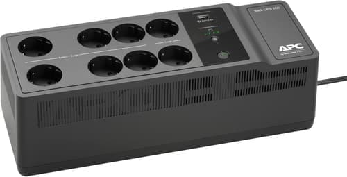 Apc Back-ups 650va 230v 1 Usb Charging Port - (offline-) Usv Ups-virtalähde Valmiustila (ilman Yhteyttä) 0,65 Kva 400 W 8 Ac-pistorasia(a) – APC
