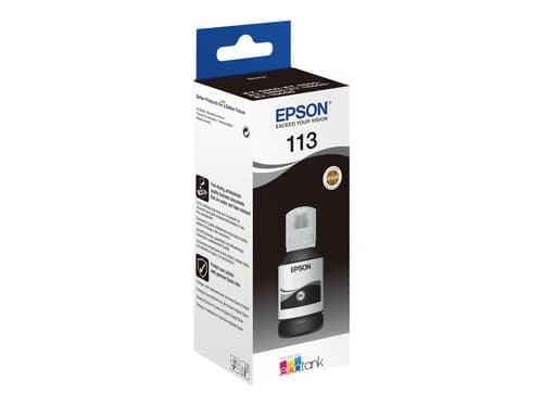 Epson Muste, Musta, 113, 7,5k, 127ml – Et-5850 – Epson