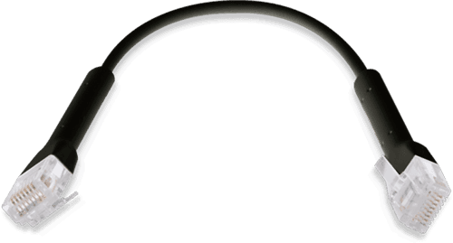 Ubiquiti Unifi Ethernet Patch Cable Bendable Rj45 0.3m Black Rj-45 Cat 6 0.3m Musta – Ubiquiti