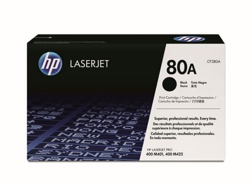 Hp Värikasetti Musta 80a 2.7k - Cf280a – HP
