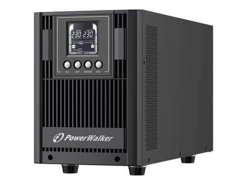 Powerwalker Vfi 2000 At Ups-virtalähde Taajuuden Kaksoismuunnos (verkossa) 2 Kva 1800 W 4 Ac-pistorasia(a) – Powerwalker