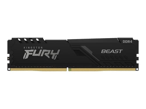 Kingston Technology Fury Beast Muistimoduuli 16 Gb 2 X 8 Gb Ddr4 1600 Mhz 16gb 1600, 3200mhz Ddr4 288-pin Dimm – Kingston