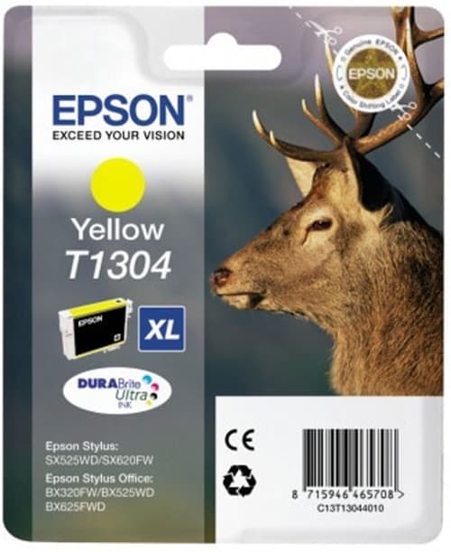 Epson Muste Keltainen T1304 - Bx320fw – Epson