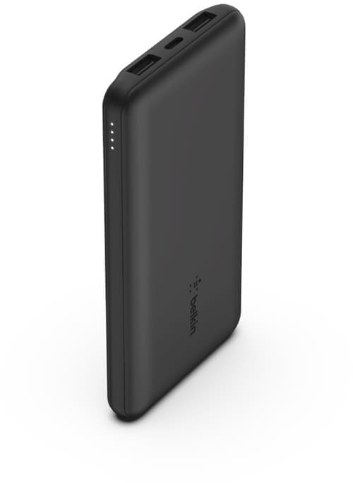 Belkin 3-port Power Bank + Usb-a To Usb-c Cable 10000mah Musta – Belkin