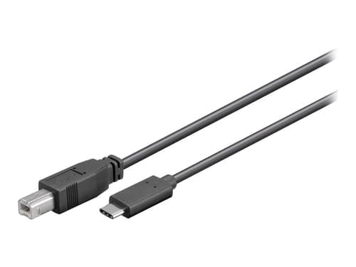 Microconnect Usb3.1c2b1 Usb-kaapeli Usb 2.0 1 M Usb C Usb B Musta 1m Usb-c Usb-b Musta – Microconnect