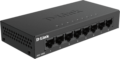 D-link Dgs-108gl 8-porttinen Gigabit-kytkin – D-Link