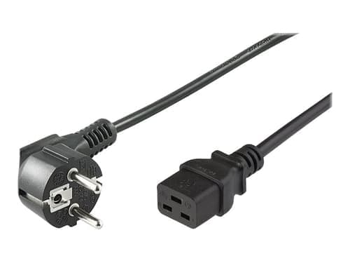 Microconnect Pe0771901 Virtajohto Musta 1 M Cee7/7 C19 Liitin 1m Cee7/7 C19 Musta – Microconnect
