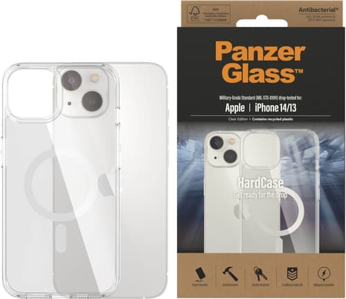 Panzerglass Hardcase Magsafe Iphone 13, Iphone 14 Läpinäkyvä – Panzerglass