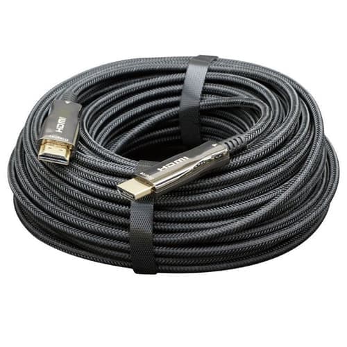 Direktronik Nylonista Punottu 8k Hdmi 2.1 Aoc-kaapeli 15m Hdmi Hdmi Musta, Noir – Direktronik