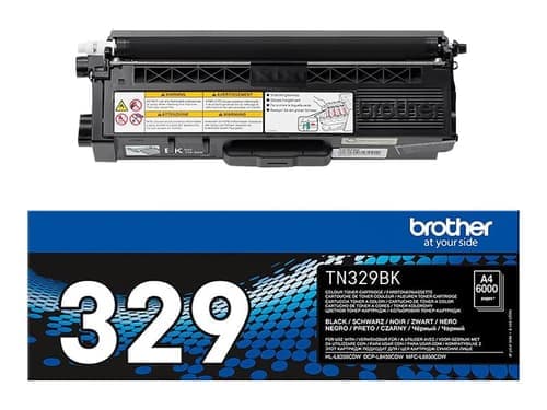 Brother Värikasetti Musta Tn-329bk 6k – Brother