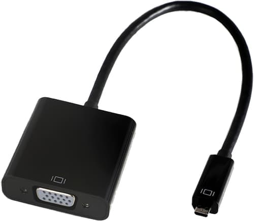 Prokord Videoadapter Micro Hdmi Vga, 3,5mm Musta – Prokord