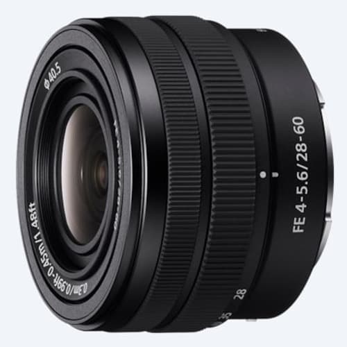 Sony Sel2860 Kameran Objektiivi Milc/slr Vakio-objektiivi Musta – Sony