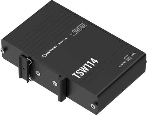 Teltonika Tsw114 5-port Industrial Din Switch – Teltonika
