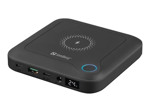 Sandberg All-in1 Laptop Powerbank 88.8, 24000wh Musta – Sandberg