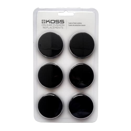 Koss Spare Ear Cushions - Porta Pro Musta Tyyny-/pehmustesarja – Koss