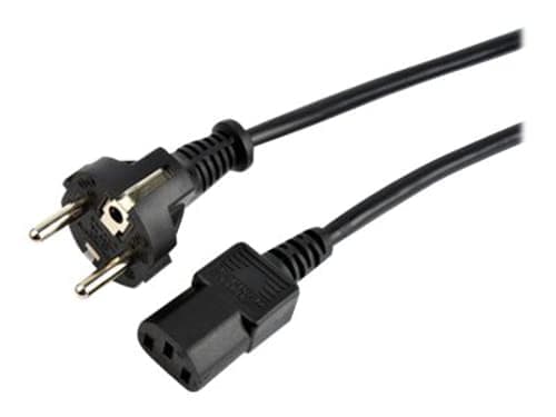 Prokord Virtajohto 1m Cee7/7 C13 Musta, Noir – Prokord
