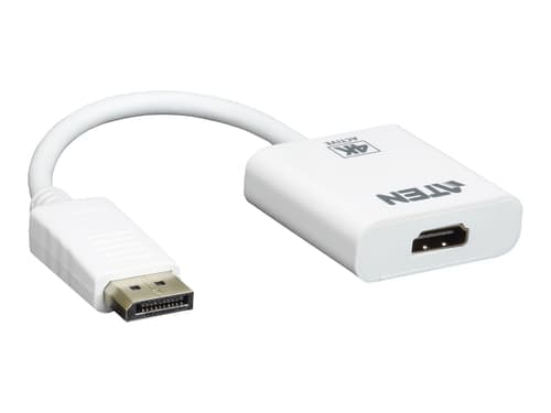 Aten Vc986-at Videokaapeli-adapteri Displayport Hdmi Valkoinen Displayport Hdmi Valkoinen – Aten