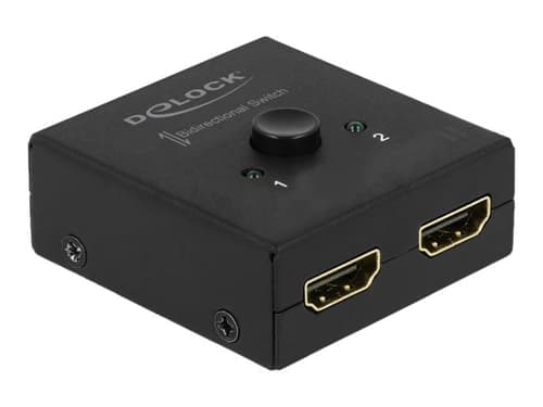 Delock Hdmi Switch 2-1 Bidirectional 4k 60hz Compact – De-Lock