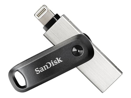 Sandisk Ixpand Go 128gb Harmaa, Hopea – SanDisk