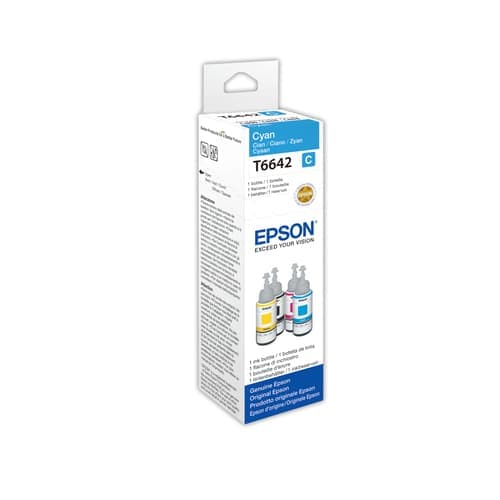 Epson Muste Syaani T6642 70ml - Et-2550/et-4550 – Epson
