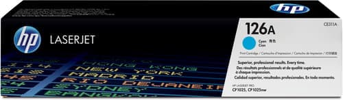 Hp Värikasetti Syaani 1k - Ce311a – HP