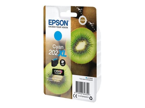 Epson Muste Syaani 8.5ml 202xl - Xp-6000/xp-6005 – Epson
