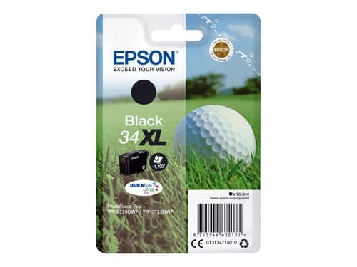 Epson Muste Musta 16.3ml 34xl - Wf-3720 – Epson