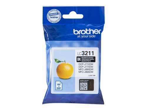 Brother Muste Musta Lc3-211bk - Dcp-j772dw/dcp-j774dw – Brother
