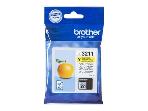 Brother Muste Keltainen Lc-3211y - Dcp-j772dw/dcp-j774dw – Brother