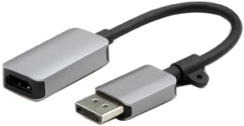 Prokord Video Adapter Premium Dp-hdmi Displayport Hdmi Harmaa, Musta – Prokord