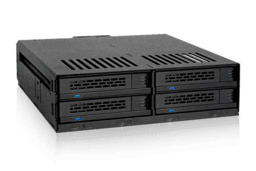 Icy Dock 4-bay 2.25" Sata In Ext 5.25" Bay – Icy Dock