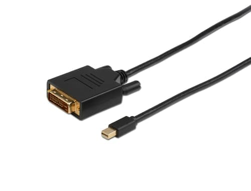 Prokord Mini Displayport To Dvi-d Singel Link 1.8m Black 1.8m Mini Displayport Dvi-d Musta – Prokord