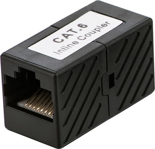 Prokord Adapter Rj45-rj45 F/f 8p Cat6 Rj-45 Cat 6, Cat6 0.1m Musta, Noir – Prokord