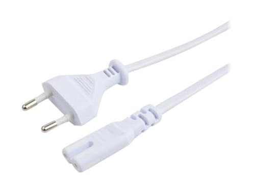 Prokord Dpc-c73w Virtajohto Valkoinen 3 M Cee7/16 Iec C7 3m Cee7/16 C7 Valkoinen – Prokord