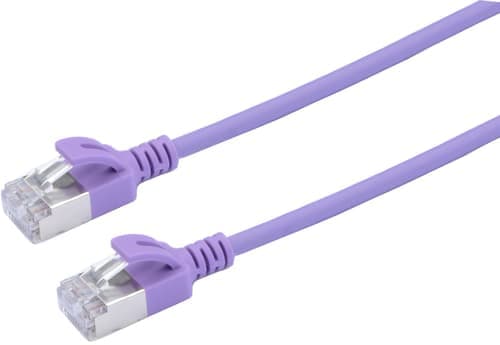 Prokord Tp-cable U/ftp Cat.6a Slim Lszh Rj45 1.5m Purple Rj-45 Cat 6a 1.5m Purppura – Prokord
