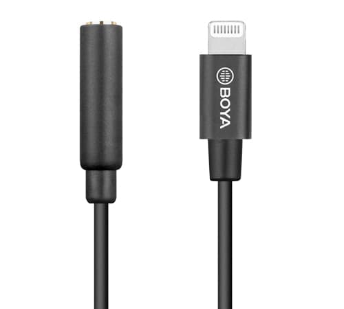 Boya By-k3 Audio Adapteri Lightning - 3.5mm Trrs – Boya