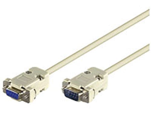 Microconnect Sarja-jatkojohto 30m Db9 Db9 Harmaa – Microconnect